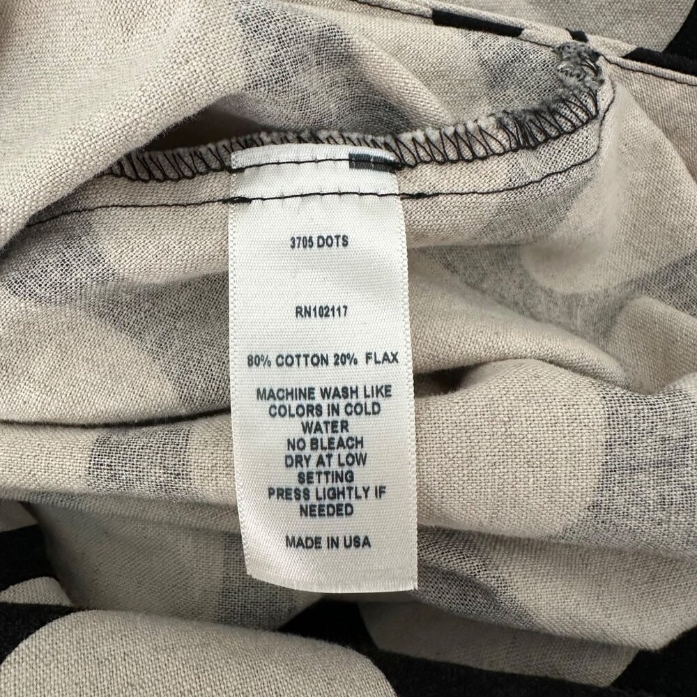 Eleven Stitch Design Pullover Bubble Short Dress Sleeveless Flax Blend Beige Pol - Picture 11 of 12